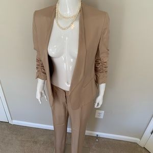 Antonio Melani tan pant suit (size 6)